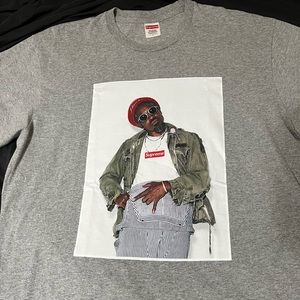 Supreme grey Andre 3000 t-shirt